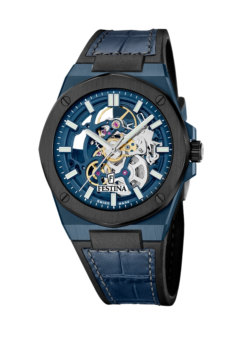 RELOJ F22011/1 FESTINA AZUL HOMBRE AUTOMATICO - 1