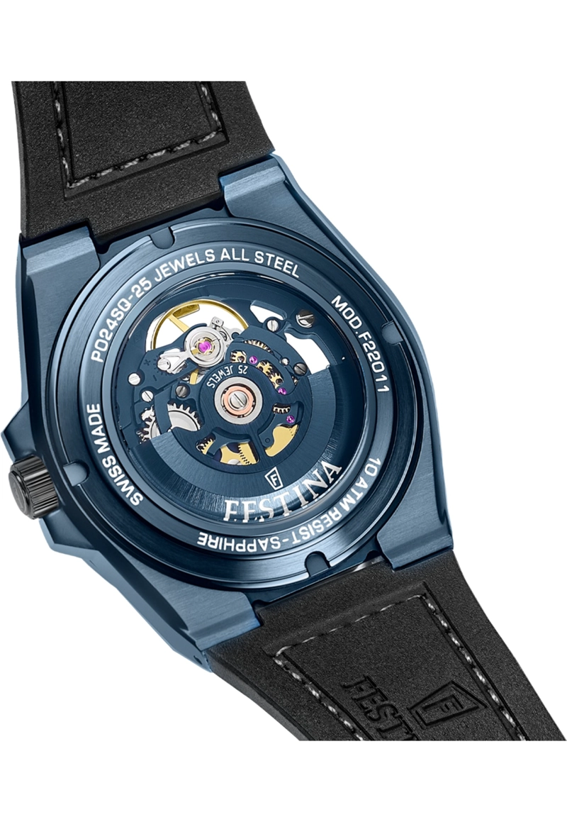 RELOJ F22011/1 FESTINA AZUL HOMBRE AUTOMATICO - 2