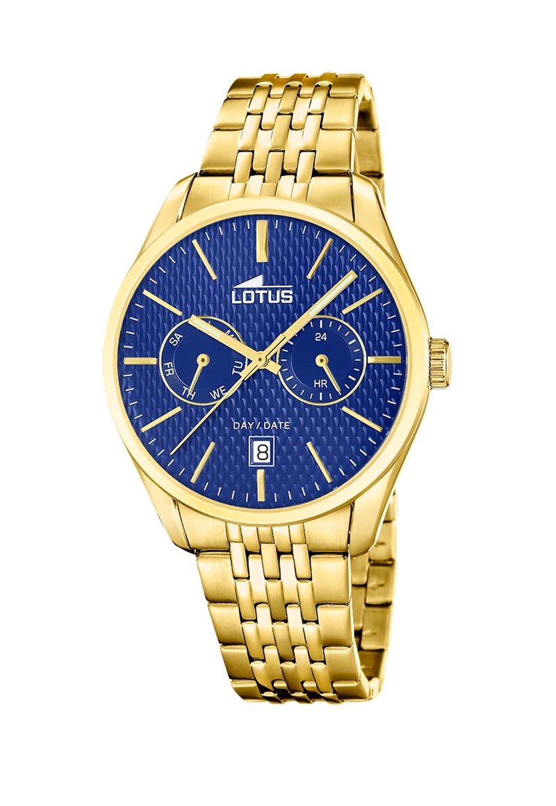 RELOJ 19074/2 LOTUS AZUL HOMBRE MULTIFUNCION - 1