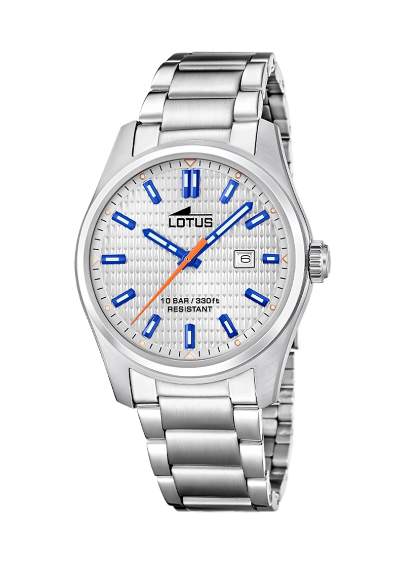 RELOJ 19060/3 LOTUS GRIS HOMBRE ACERO CLASICO - 1