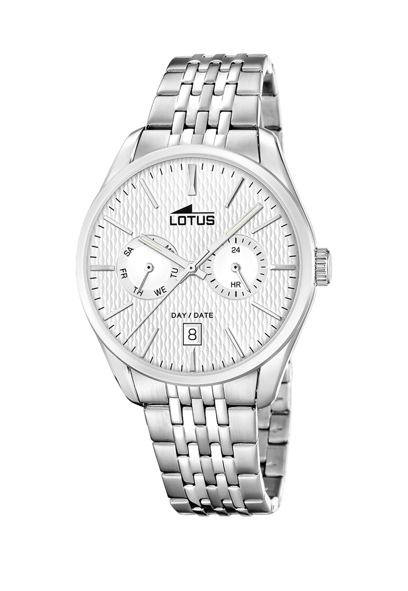 RELOJ 19072/1 LOTUS GRIS HOMBRE MULTIFUNCION - 1