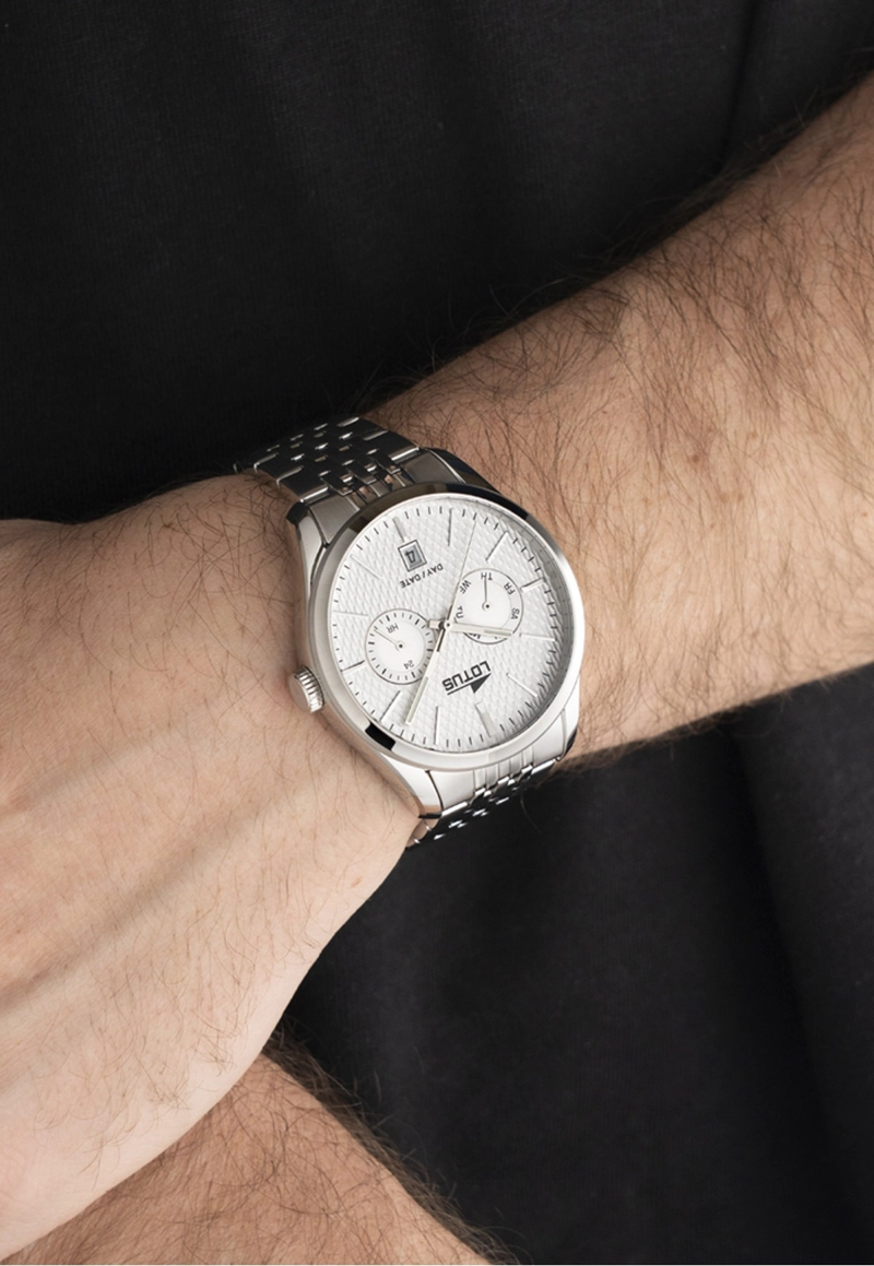 RELOJ 19072/1 LOTUS GRIS HOMBRE MULTIFUNCION - 2