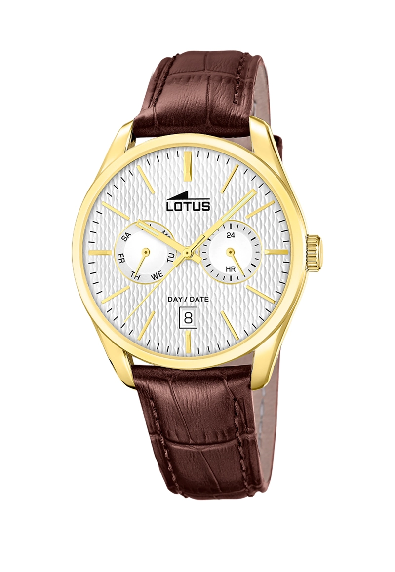 RELOJ 19075/1 LOTUS GRIS HOMBRE MULTIFUNCION - 1