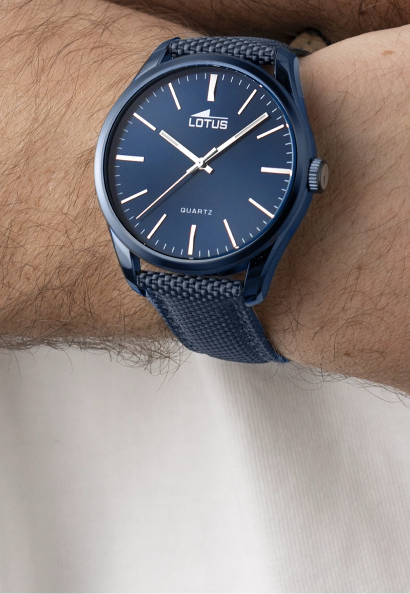 RELOJ 19071/1 LOTUS AZUL HOMBRE MINIMALIST - 2