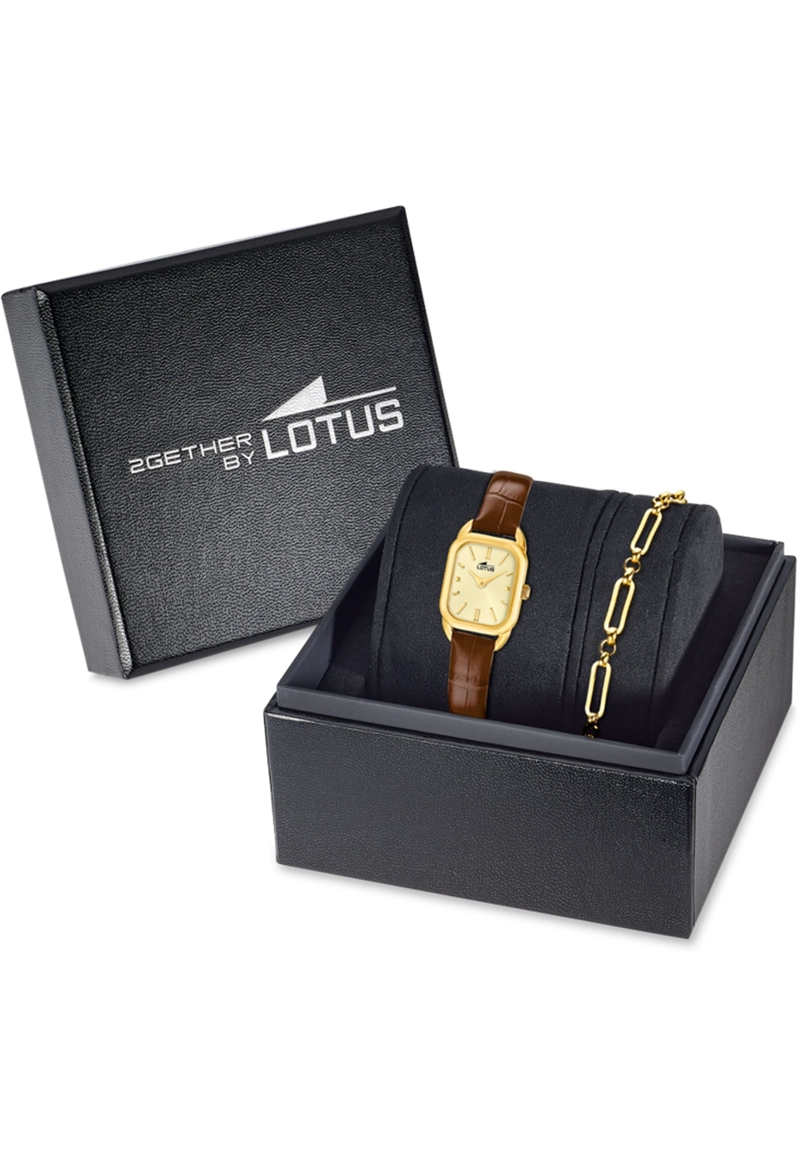 RELOJ 19042/3 LOTUS DORADO MUJER OLD MONEY - 3