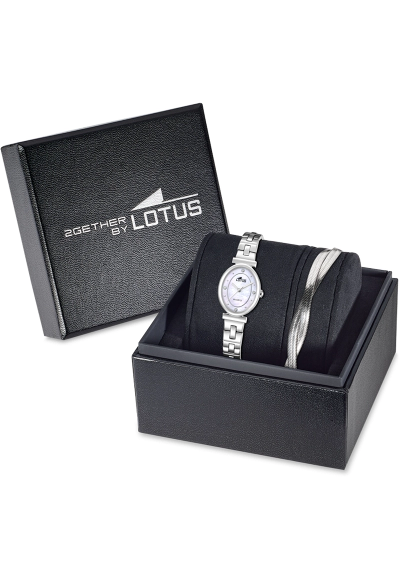 RELOJ 19016/1 LOTUS BLANCO MUJER OLD MONEY - 3