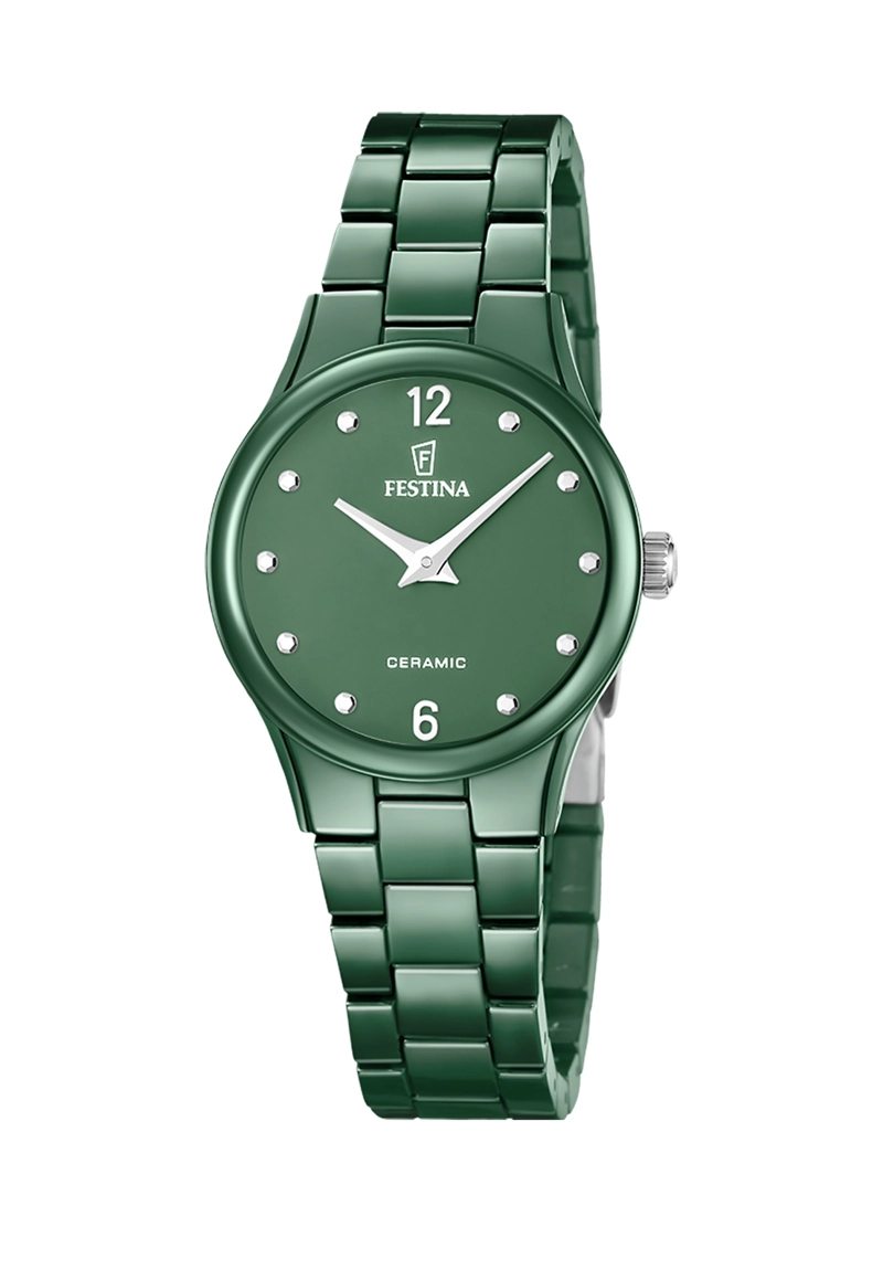 RELOJ F20751/6 FESTINA VERDE MUJER CERAMIC - 1
