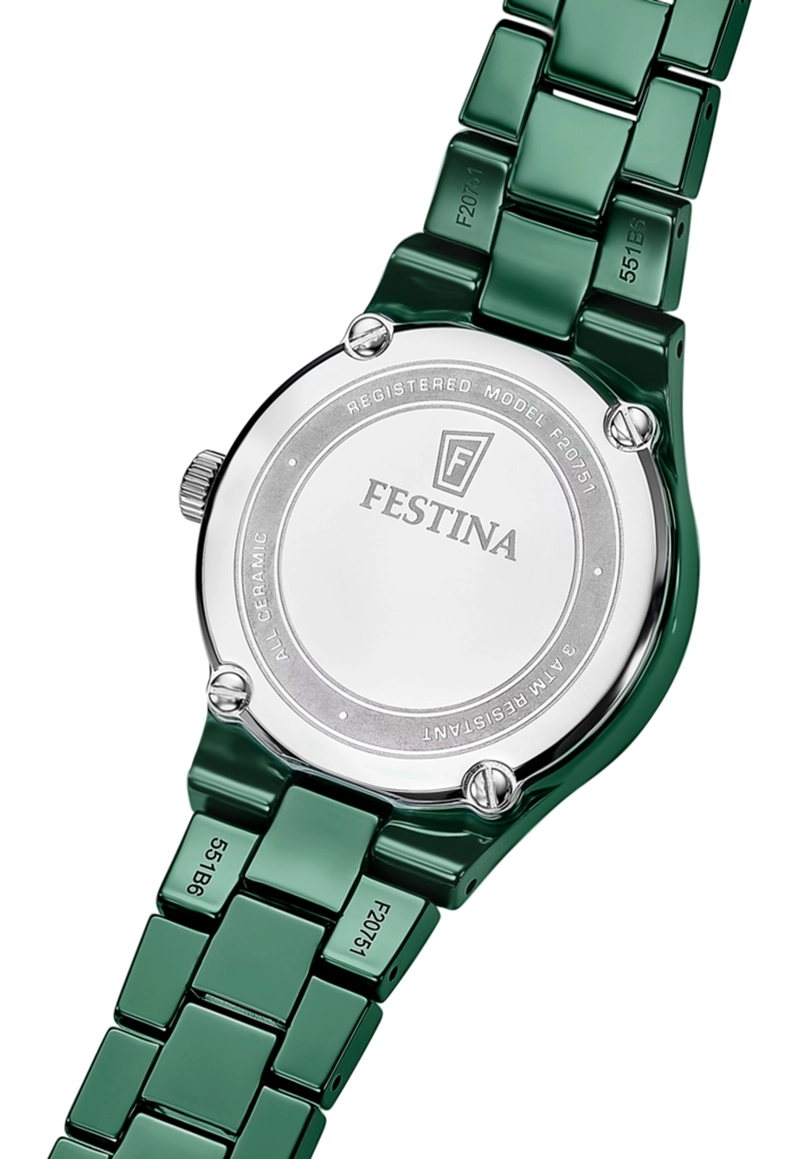 RELOJ F20751/6 FESTINA VERDE MUJER CERAMIC - 3