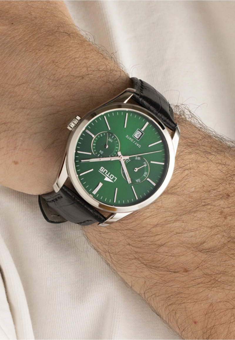 RELOJ 19073/3 LOTUS VERDE HOMBRE MULTIFUNCION - 2