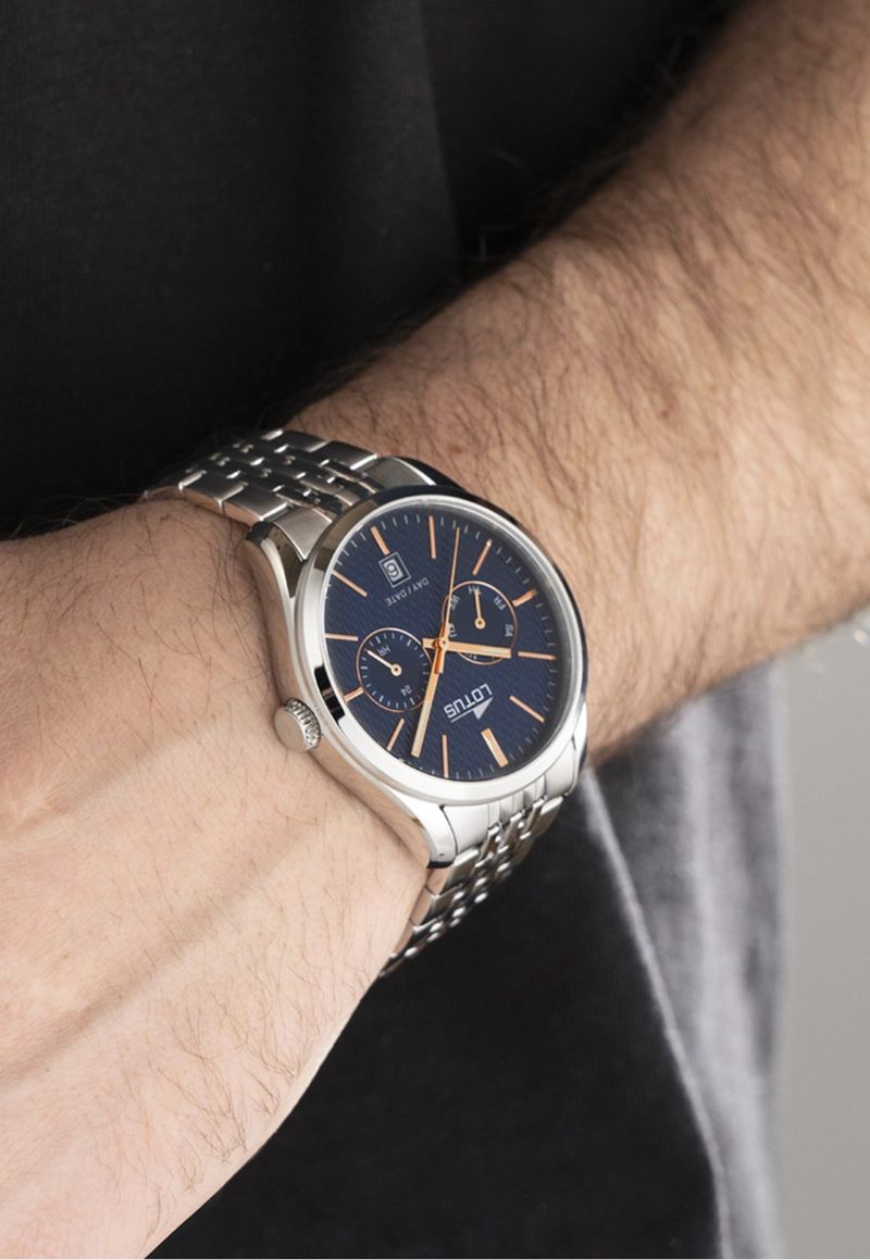 RELOJ 19072/2 LOTUS AZUL HOMBRE MULTIFUNCION - 2