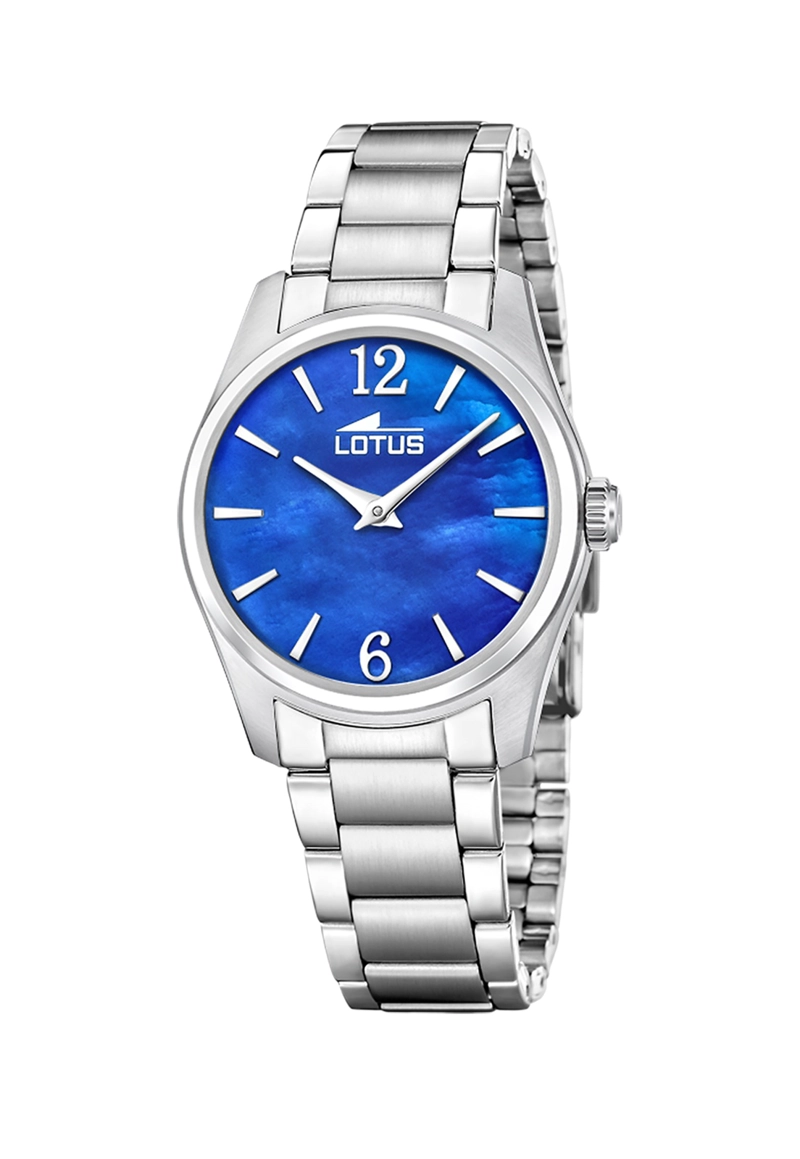 RELOJ 19061/4 LOTUS AZUL MUJER ACERO CLASICO - 1