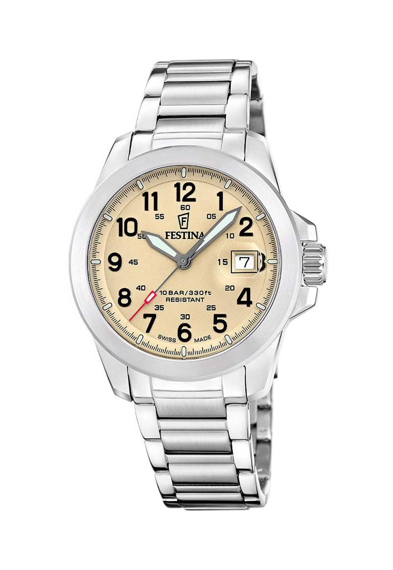 RELOJ F20081/1 FESTINA SWISS MARRON HOMBRE FIELD WATCHES - 1