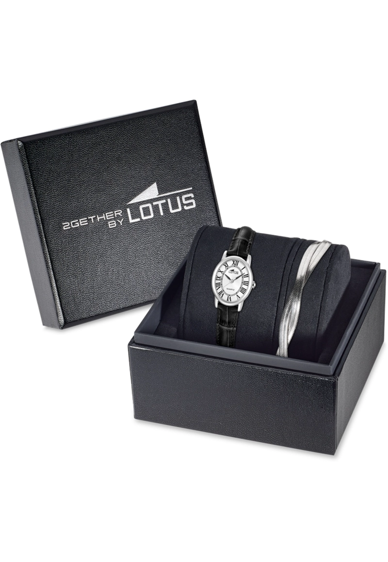 RELOJ 19017/2 LOTUS PLATEADO MUJER OLD MONEY - 3