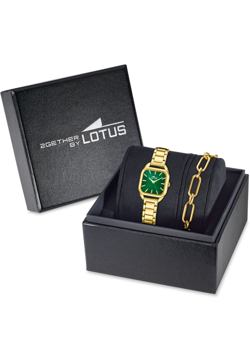RELOJ 19021/3 LOTUS VERDE MUJER OLD MONEY - 3