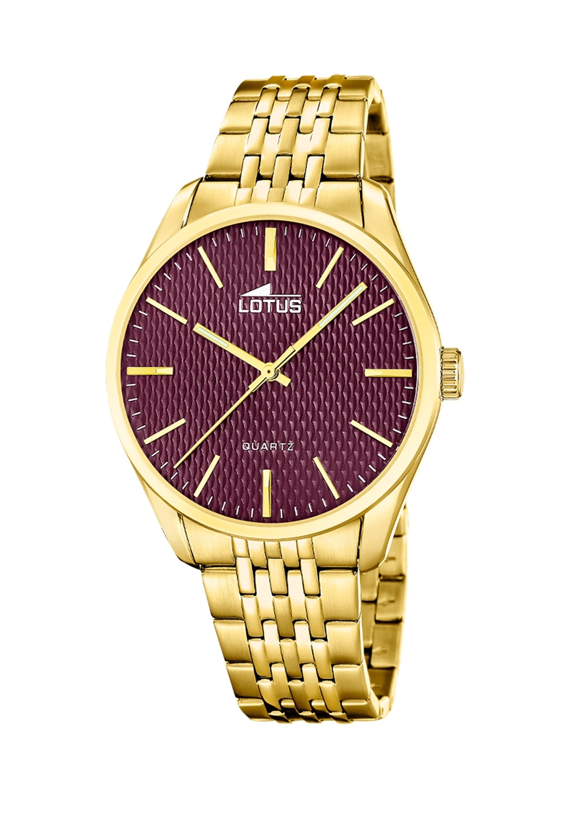 RELOJ 19066/3 LOTUS MARRON HOMBRE MINIMALIST - 1