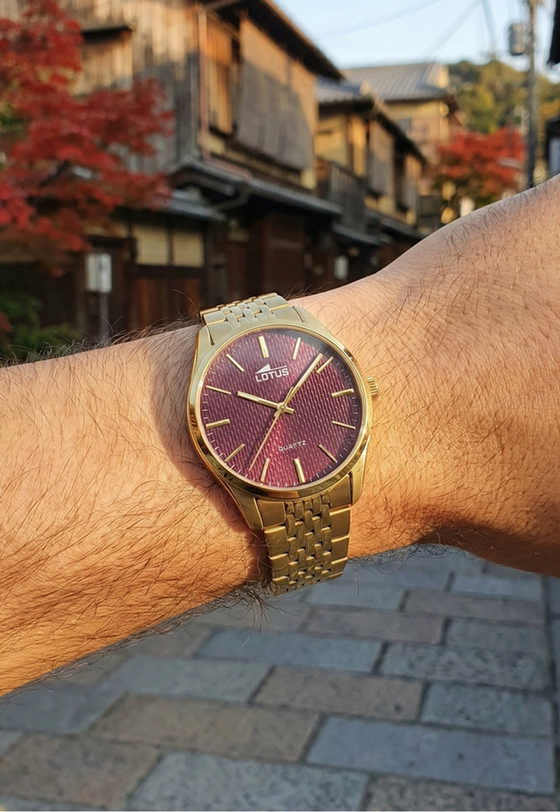 RELOJ 19066/3 LOTUS MARRON HOMBRE MINIMALIST - 2