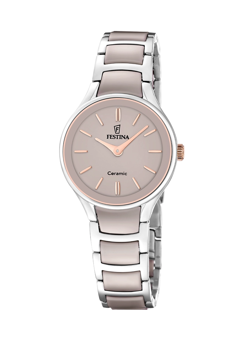 RELOJ F20752/2 FESTINA MARRON MUJER CERAMIC - 1