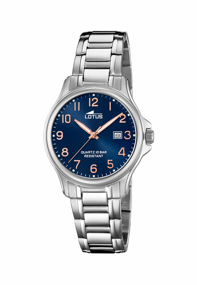RELOJ 18655/2 LOTUS AZUL MUJER ACERO CLASICO - 1