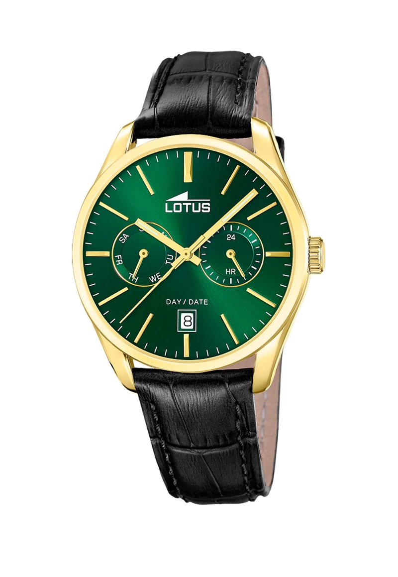 RELOJ 19075/3 LOTUS VERDE HOMBRE MULTIFUNCION - 1