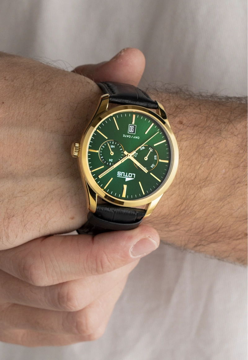 RELOJ 19075/3 LOTUS VERDE HOMBRE MULTIFUNCION - 2