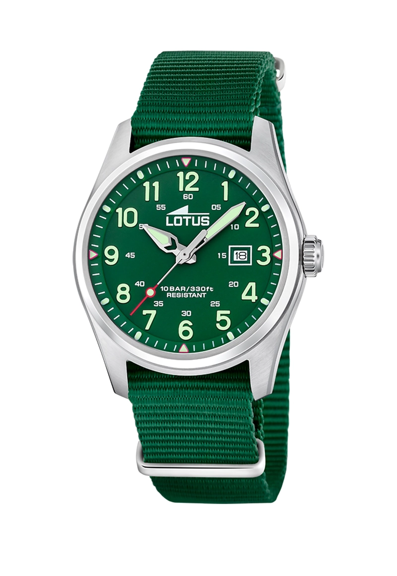 RELOJ 19055/3 LOTUS VERDE HOMBRE MINIMALIST - 1