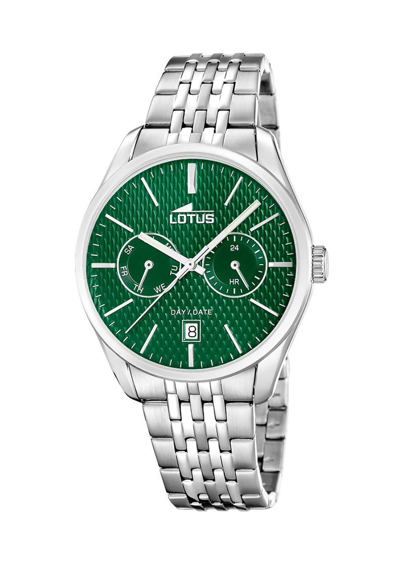 RELOJ 19072/3 LOTUS VERDE HOMBRE MULTIFUNCION - 1