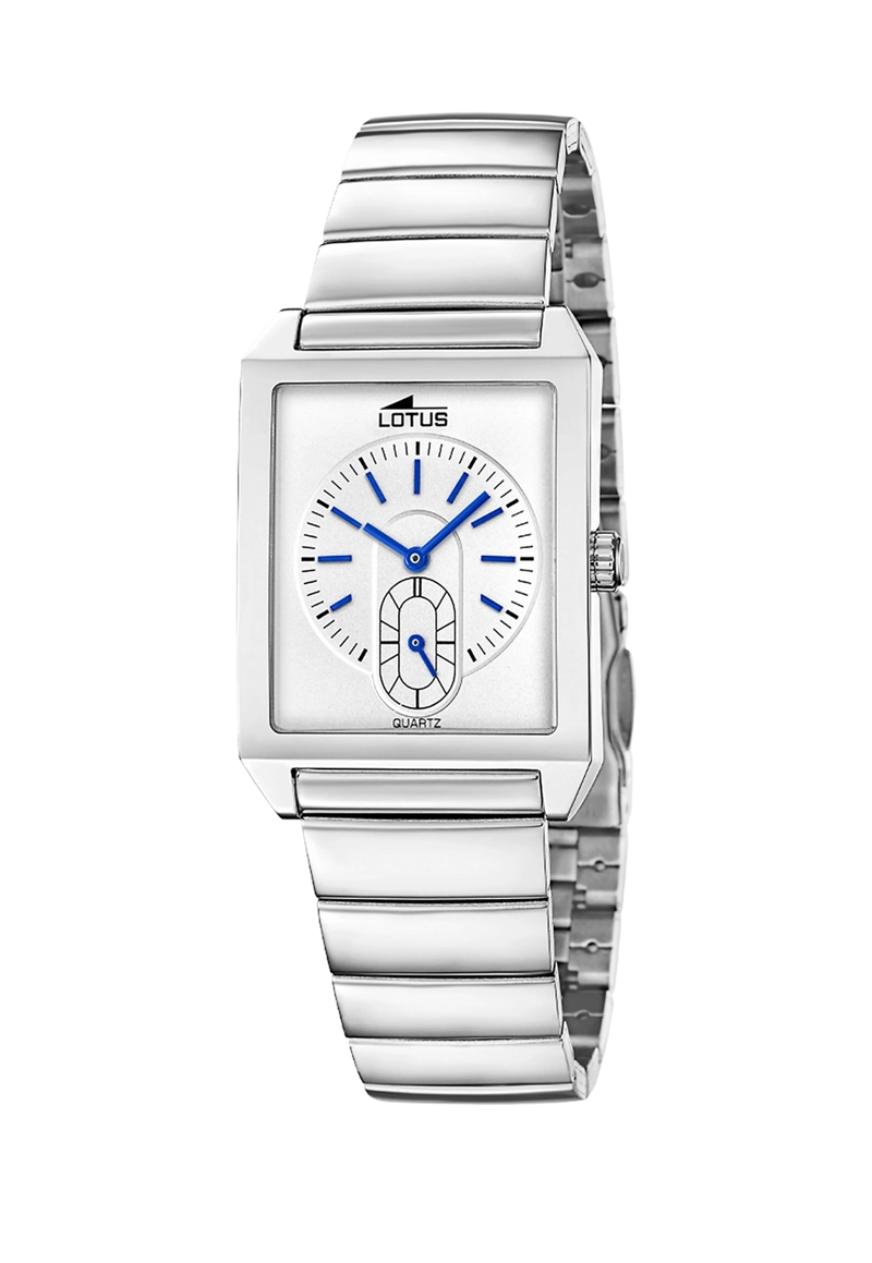 RELOJ 19076/2 LOTUS PLATEADO HOMBRE CRONO DEPORTIVO - 1