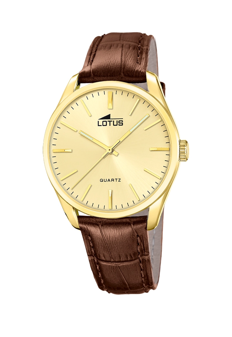 RELOJ 19067/1 LOTUS DORADO HOMBRE MINIMALIST - 1