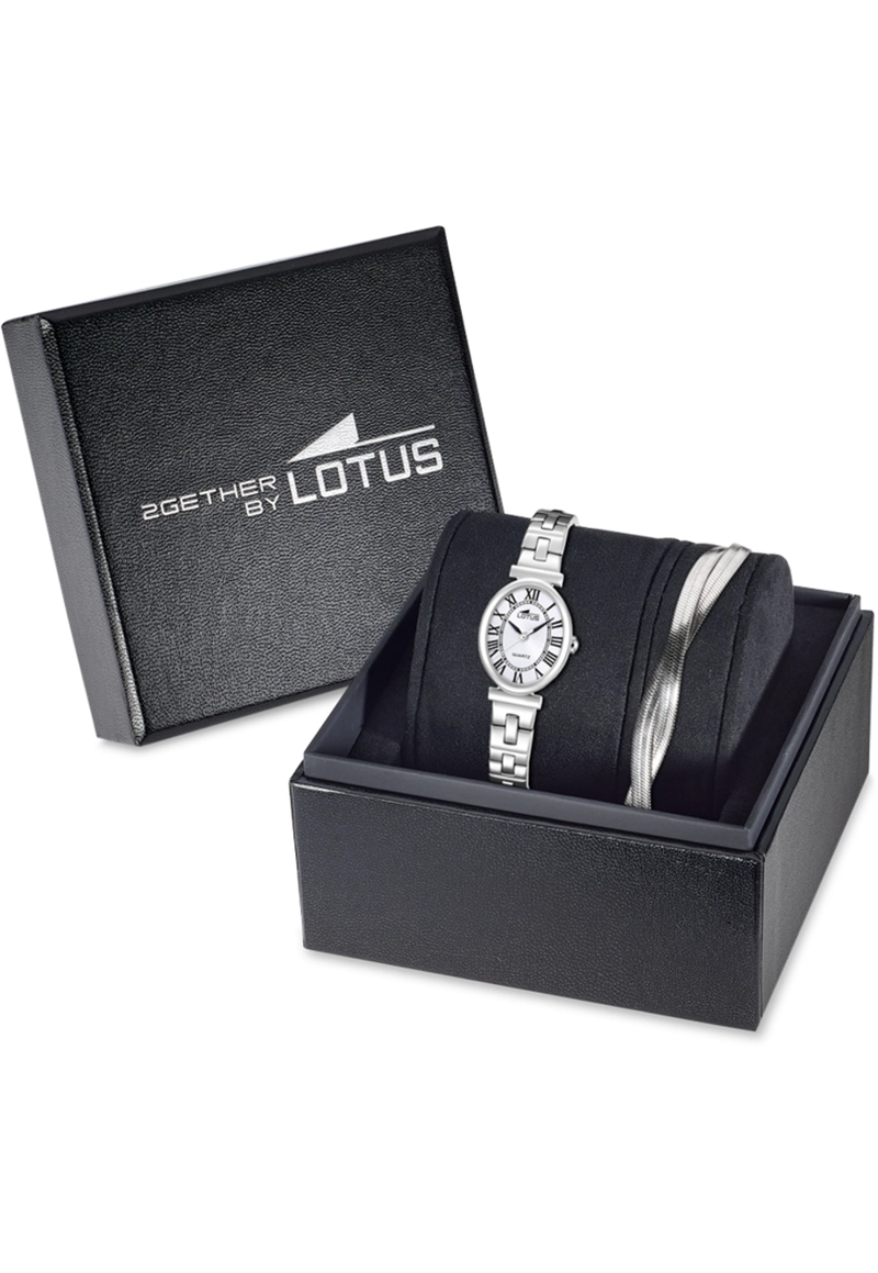 RELOJ 19016/5 LOTUS PLATEADO MUJER OLD MONEY - 3
