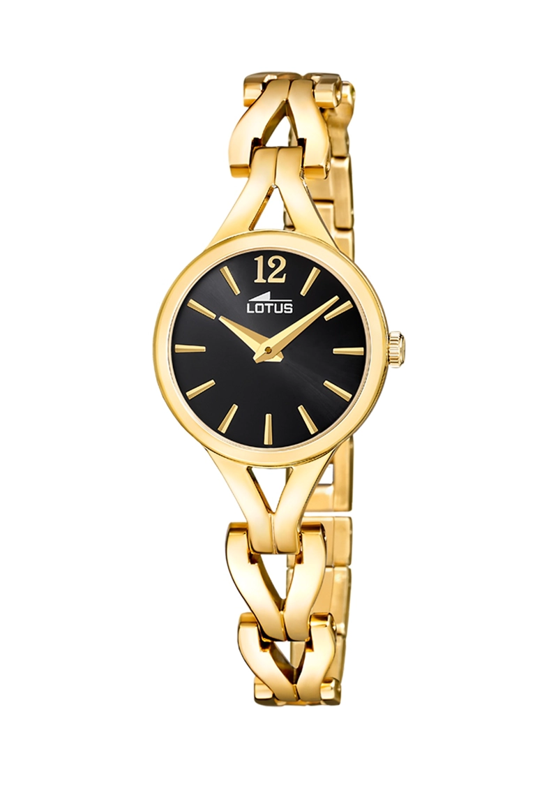 RELOJ 19023/3 LOTUS NEGRO MUJER BLISS - 1