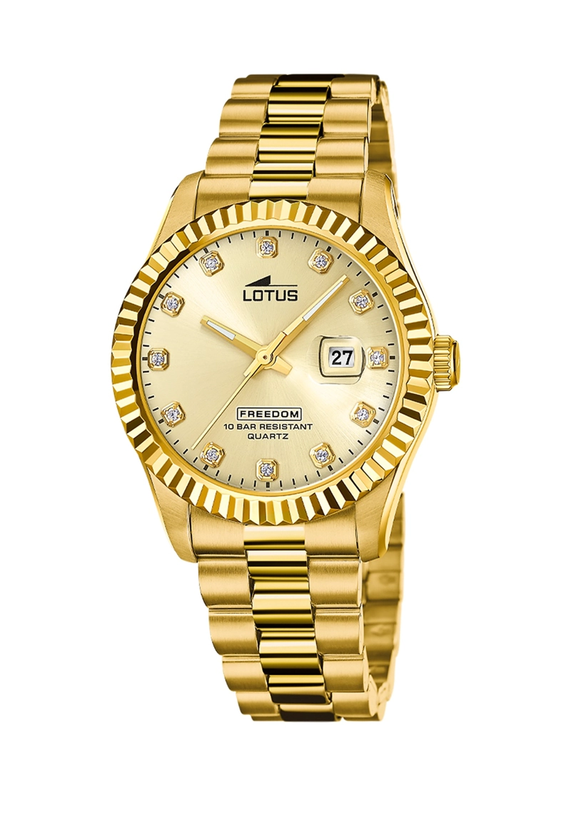 RELOJ 18857/C LOTUS DORADO HOMBRE THE AMBASSADORS COLLECTION
