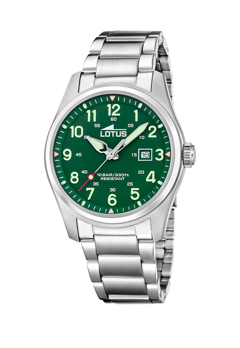 RELOJ 19054/3 LOTUS VERDE HOMBRE MINIMALIST - 1