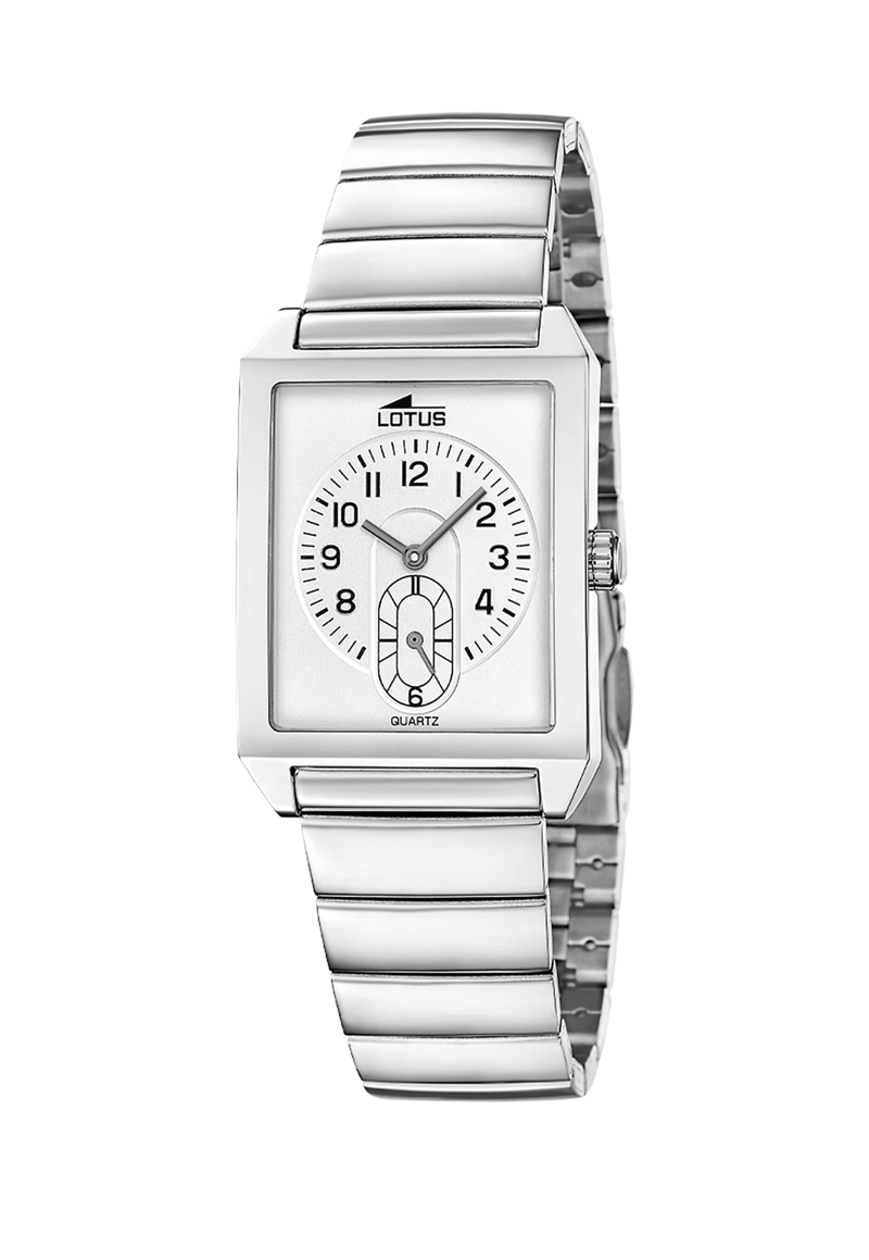 RELOJ 19076/1 LOTUS PLATEADO HOMBRE CRONO DEPORTIVO - 1