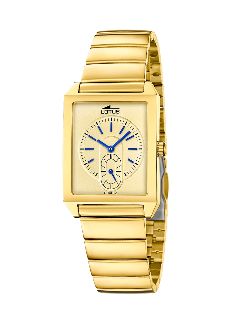 RELOJ 19077/2 LOTUS DORADO HOMBRE CRONO DEPORTIVO - 1