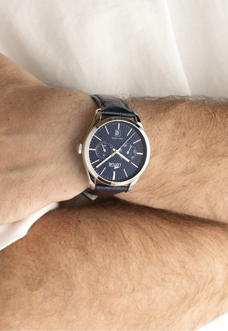 RELOJ 19073/2 LOTUS AZUL HOMBRE MULTIFUNCION - 2