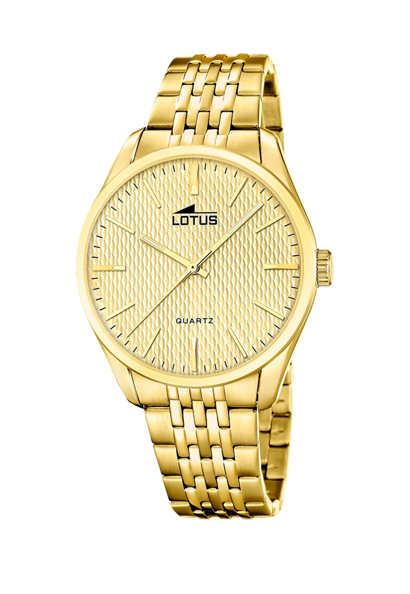 RELOJ 19066/1 LOTUS DORADO HOMBRE MINIMALIST - 1