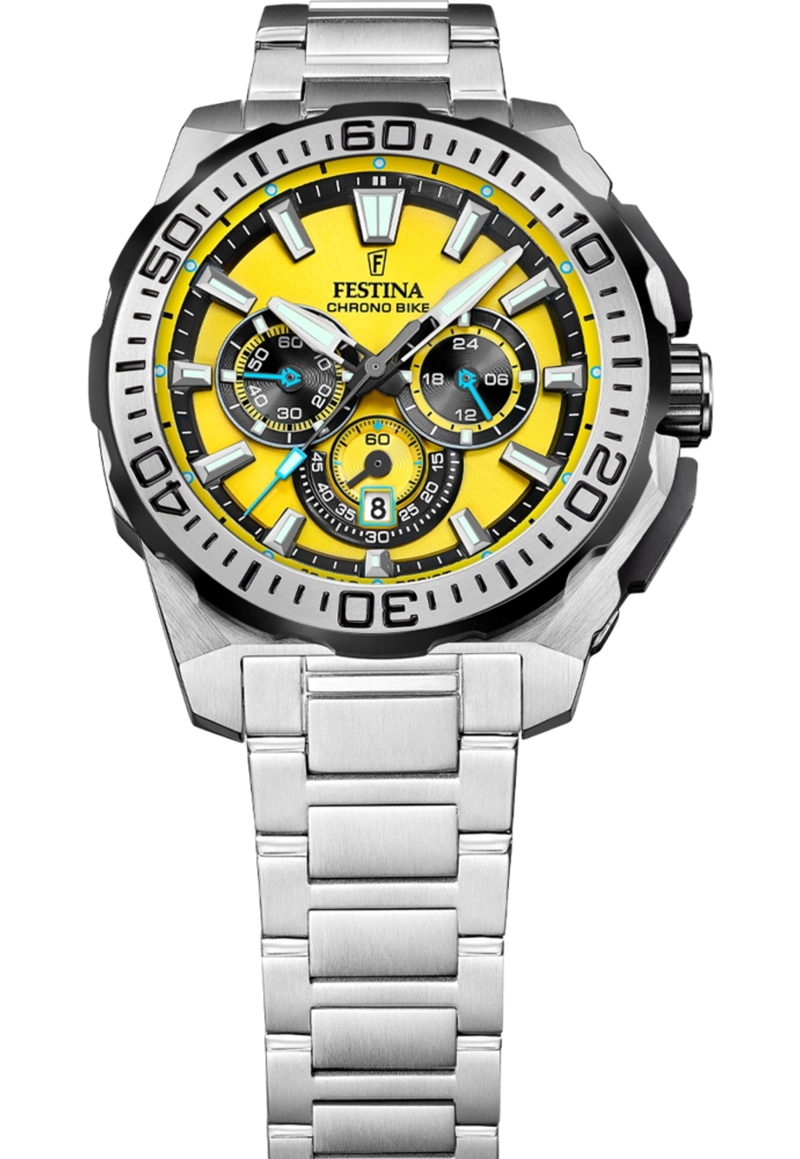 RELOJ F20724/4 FESTINA AMARILLO HOMBRE CHRONO BIKE - 3