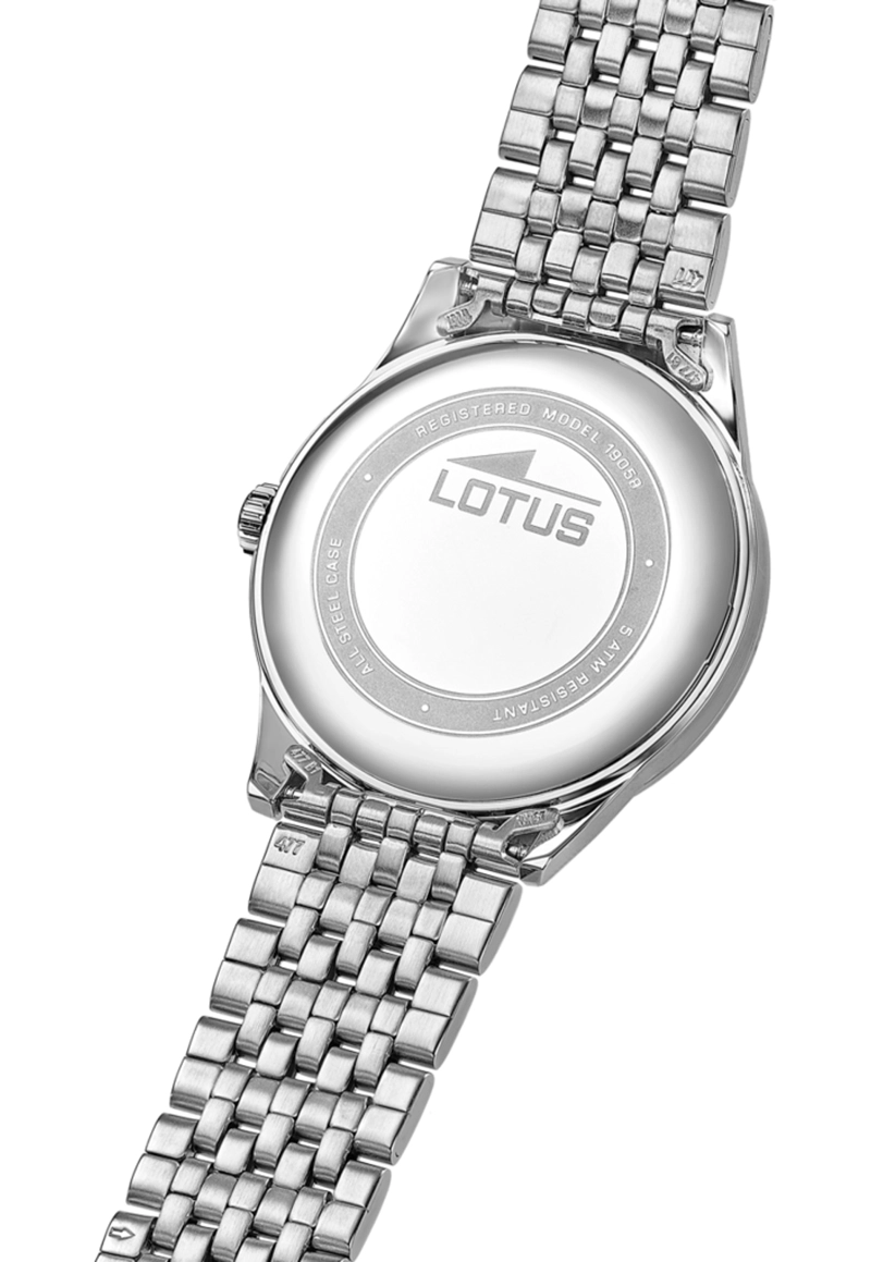 RELOJ 19058/5 LOTUS AZUL MUJER ACERO CLASICO - 4