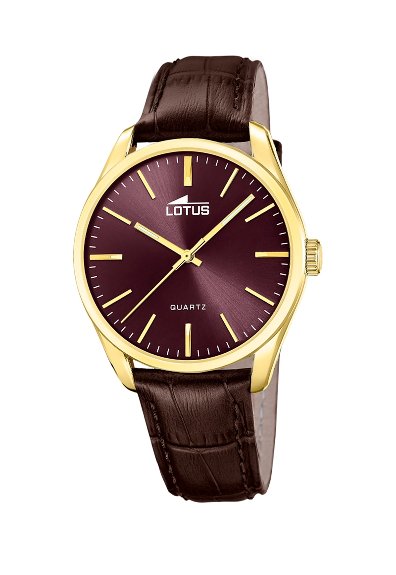 RELOJ 19067/3 LOTUS MARRON HOMBRE MINIMALIST - 1