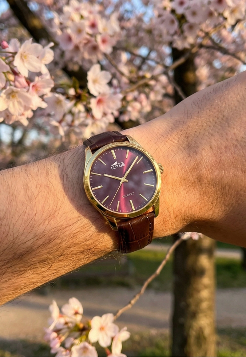 RELOJ 19067/3 LOTUS MARRON HOMBRE MINIMALIST - 2