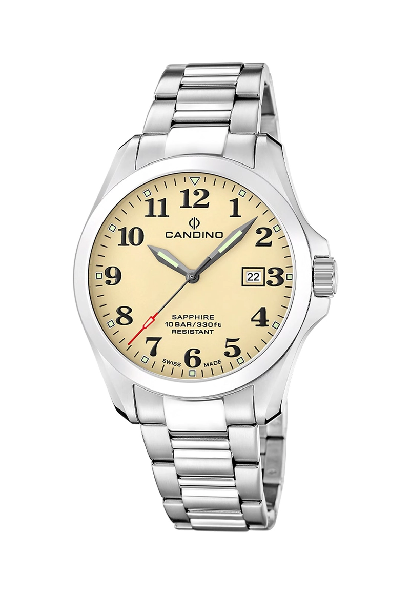 RELOJ C4785/1 CANDINO SWISS MARRON HOMBRE AUTOMATIC - 1