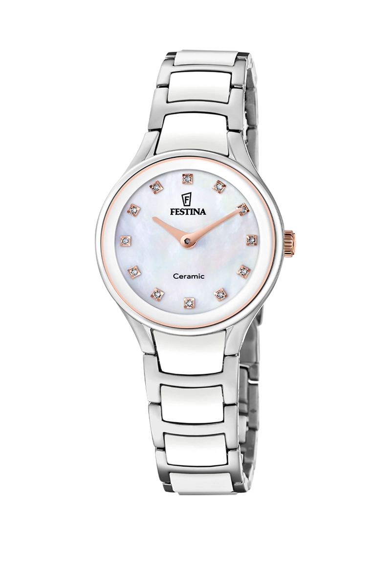 RELOJ F20752/8 FESTINA BLANCO MUJER CERAMIC - 1