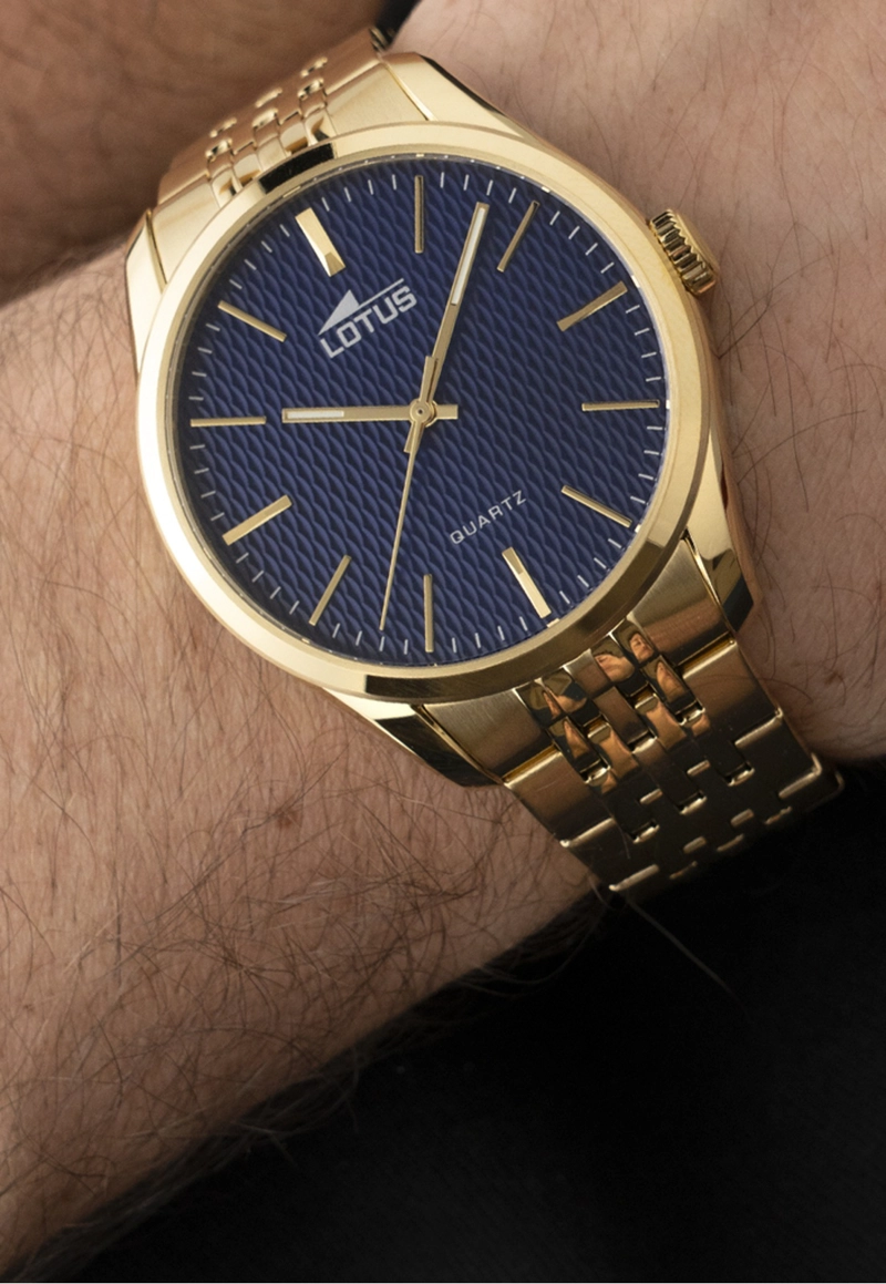 RELOJ 19066/2 LOTUS AZUL HOMBRE MINIMALIST - 2