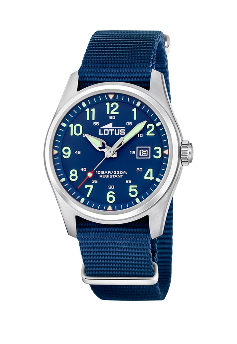 RELOJ 19055/2 LOTUS AZUL HOMBRE MINIMALIST - 1