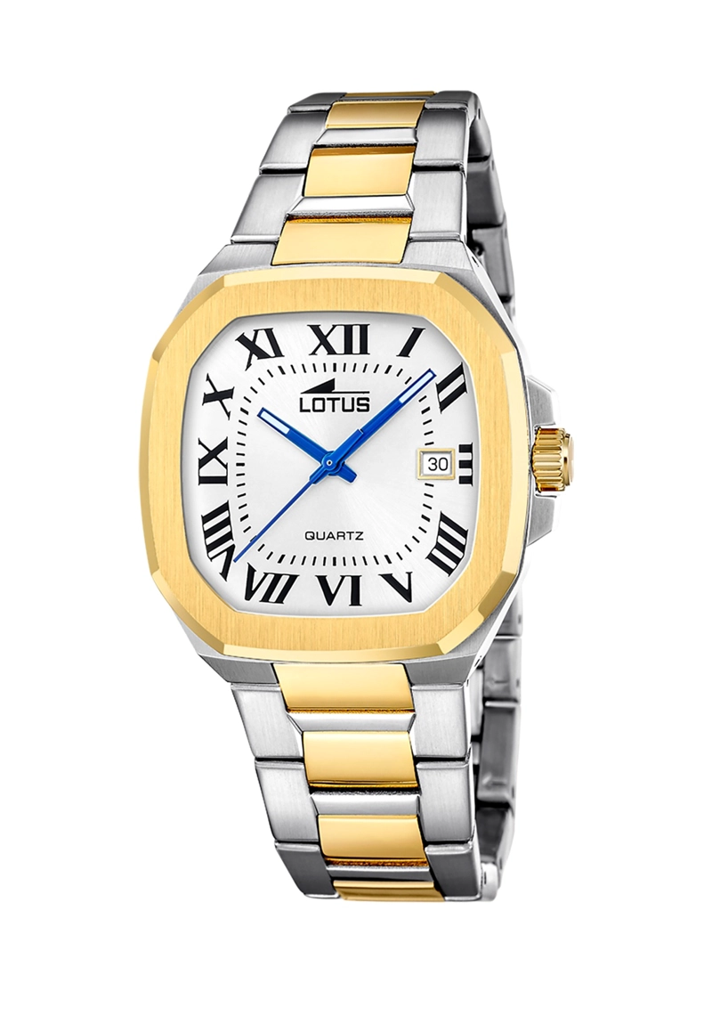 RELOJ 19048/1 LOTUS PLATA HOMBRE CRONO DEPORTIVO - 1