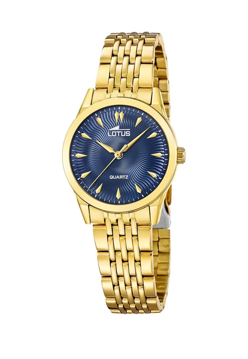 RELOJ 19059/3 LOTUS AZUL MUJER ACERO CLASICO - 1