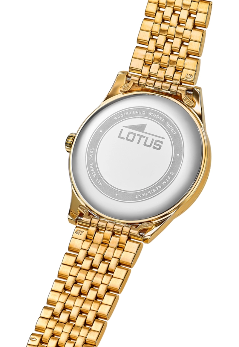 RELOJ 19059/3 LOTUS AZUL MUJER ACERO CLASICO - 4