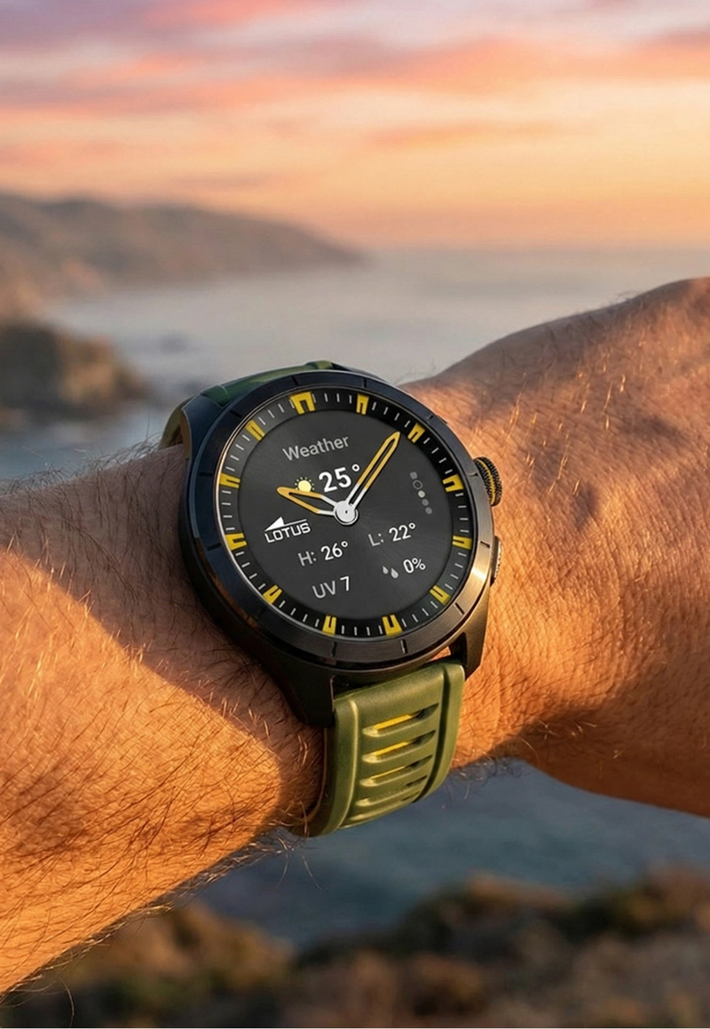 RELOJ 20001/7 LOTUS NEGRO HOMBRE CONNECTED FULL D - 4