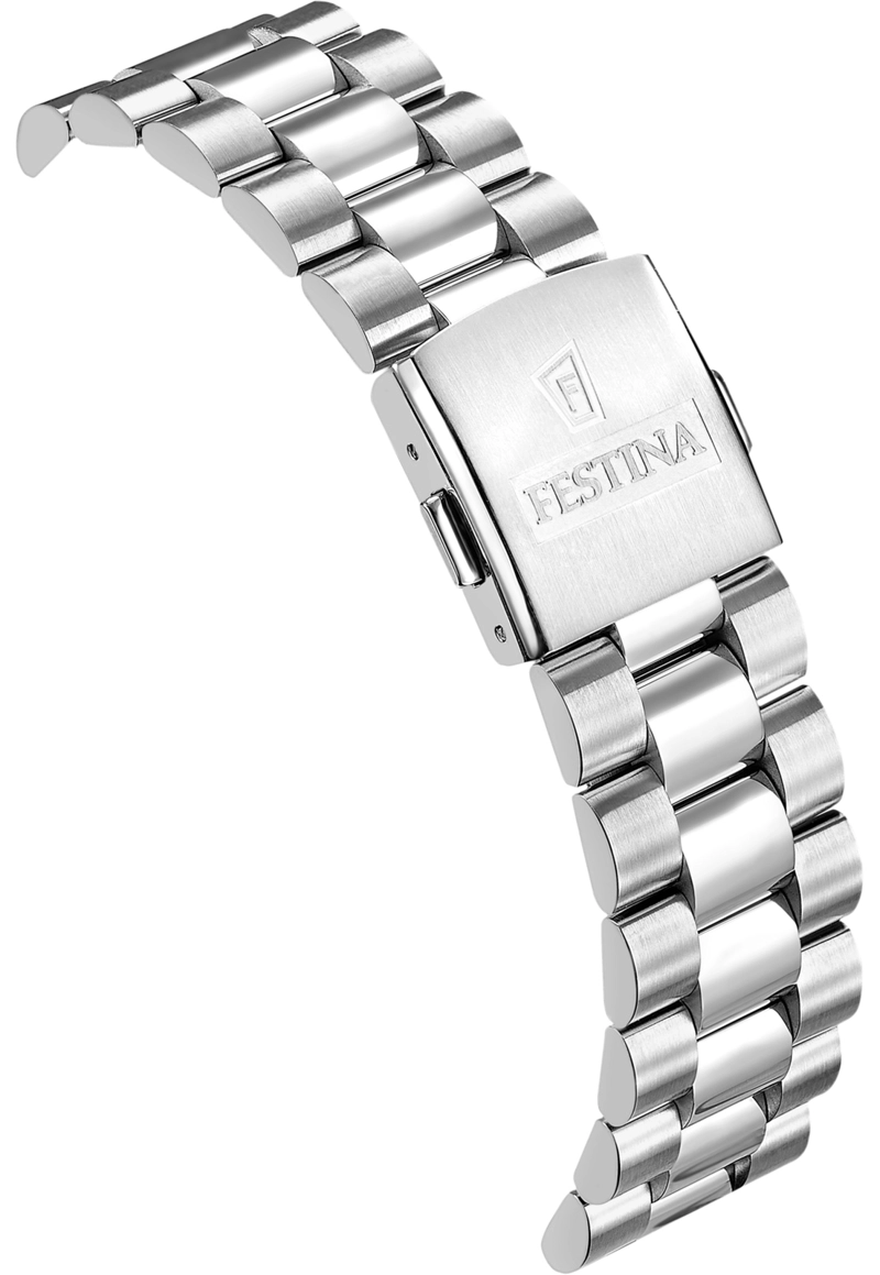 RELOJ F20084/A FESTINA SWISS PLATEADO HOMBRE ACERO CLASICO - 2