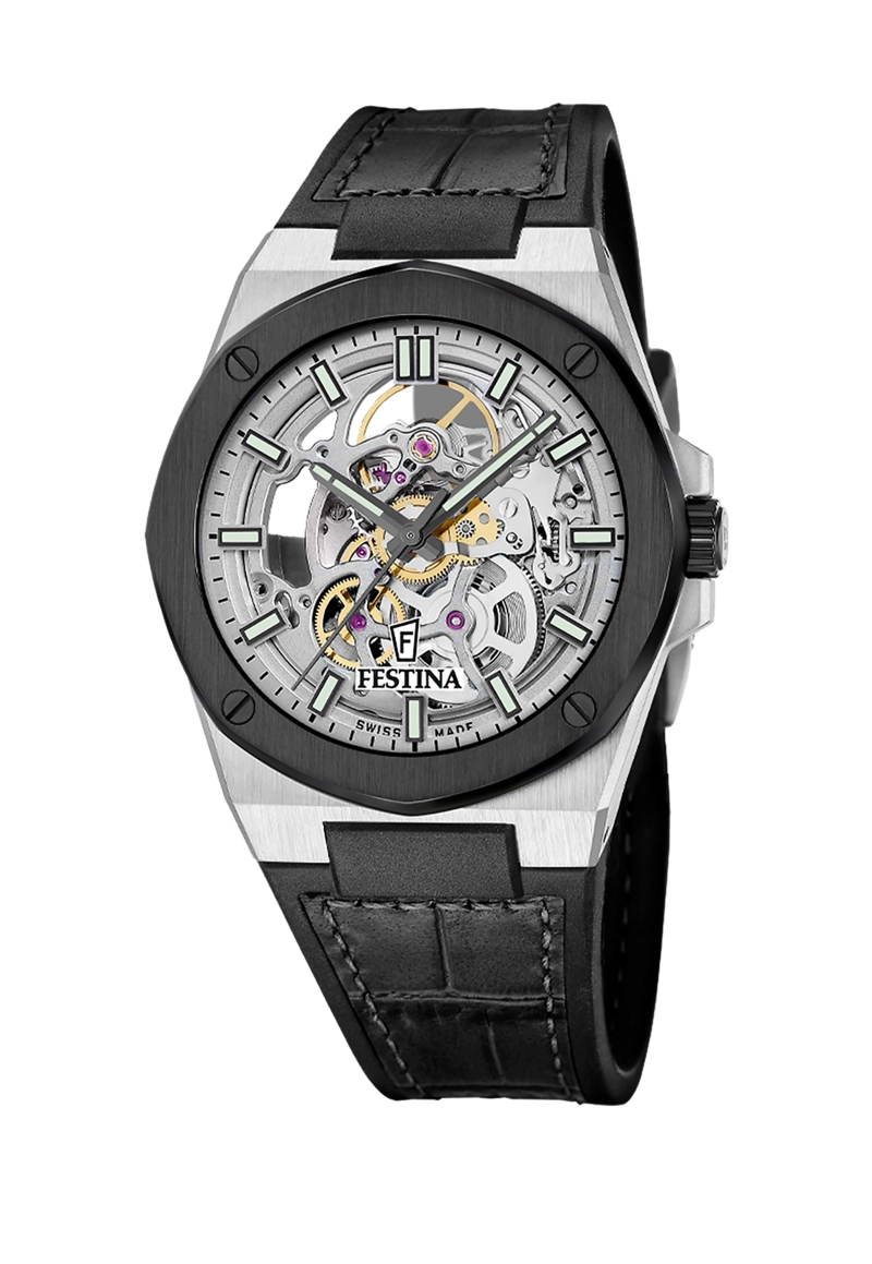 RELOJ F22009/1 FESTINA NEGRO HOMBRE AUTOMATICO - 1